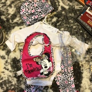 Minnie Mouse baby clothes set girls